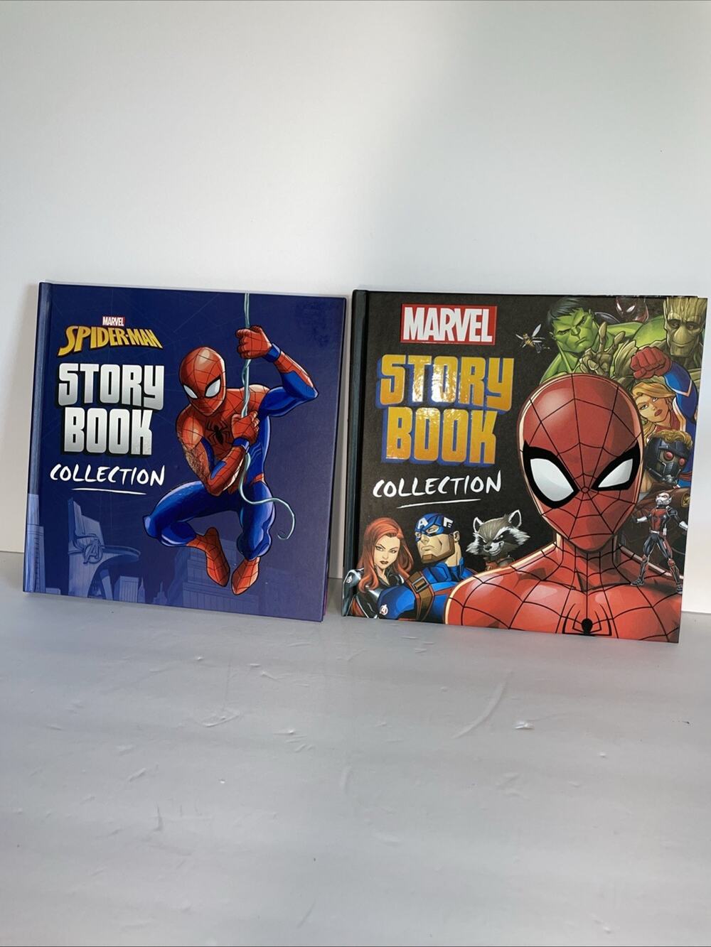 Lot Of 2 Marvel Spider-Man Storybook Collection Spiderman Children